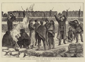 Inside Paris, turning out for Duty on the Ramparts by English School
