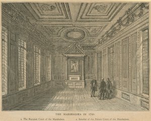 Interior of Palace Court of the Marshalsea Prison by English School