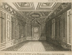 Interior of Palace Court of the Marshalsea Prison by English School
