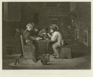Interior of a Dutch Cabaret by English School