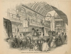 Interior of the Royal Polytechnic Institute by English School