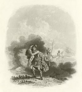 Intrepid Conduct of Captain Macdonald by English School