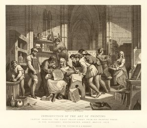 Introduction of the Art of Printing by English School
