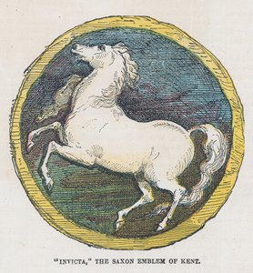 Invicta, the Saxon Emblem of Kent by English School
