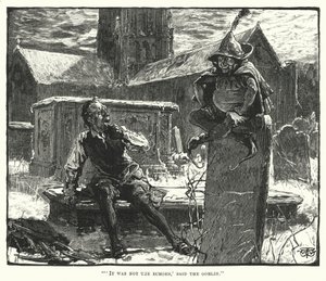 It was not the Echoes, said the Goblin (engraving)