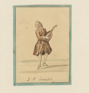 J. F. Handel, Mid-19th Century by English School