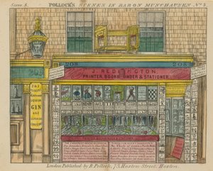J. Redington Printer, Bookbinder and Stationer by English School
