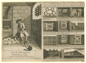 Jack Shepherd and His Escapes by English School