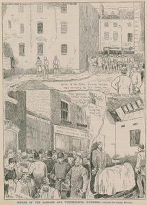 Jack the Ripper: Scenes of the Aldgate and Whitechapel Murders by English School