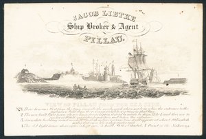 Jacob Lietke, ship broker and agent by English School