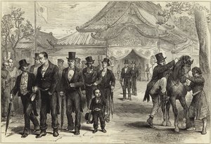 Japanese Government Officials Returning from Paying Their Respects to the Mikado by English School