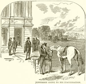 Jefferson going to his Inauguration by English School