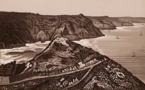 Jersey, Channel Islands: The Way down to the Devils Hole