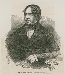 John Braham, singer; from a daguerreotype by Claudet by English School