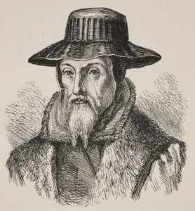 John Foxe, illustration from The Church of England: A History for the People by H.D.M. Spence-Jones by English School