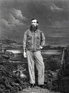 John Hanning Speke, frontispiece for his book 