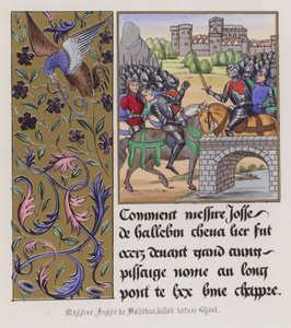 Josse de Haluin Killed Before Ghent by English School