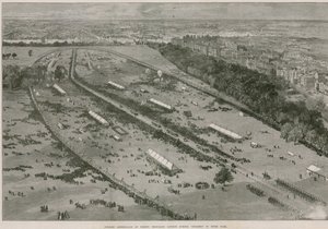 Jubilee Assemblage of Thirty Thousand London School Children in Hyde Park by English School