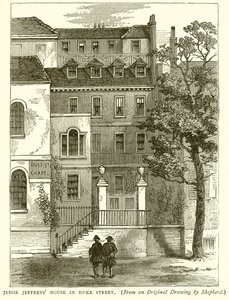 Judge Jeffreys House in Duck Street by English School