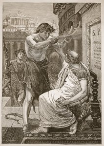 Julius Caesar Refusing the Crown Offered by Anthony by English School