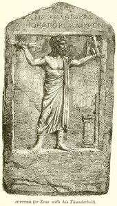 Jupiter (or Zeus with his Thunderbolt) by English School