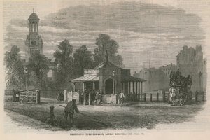 Kennington Turnpike Gate by English School