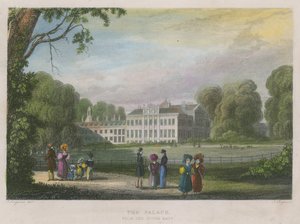 Kensington Palace, London, from the south east by English School