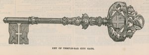 Key of Temple Bar City Gate