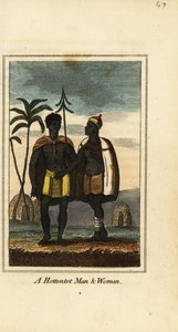 Khoikhoi Man and Woman, South Africa