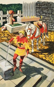 King Arthur by English School