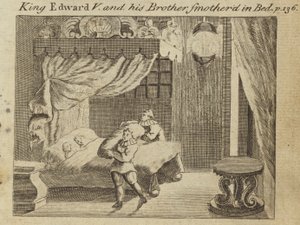 King Edward V and His Brother Smothered in Bed by English School