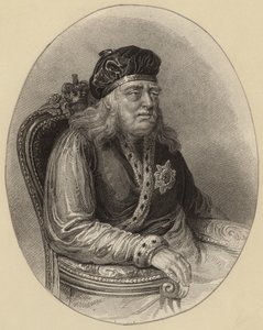 King George III as an Old Man by English School