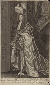 King George I of Great Britain and Ireland by English School