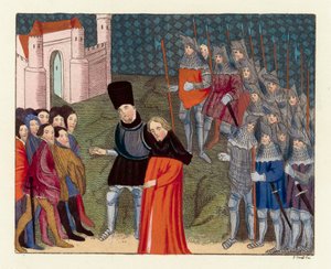 King Richard II conveyed to London by English School