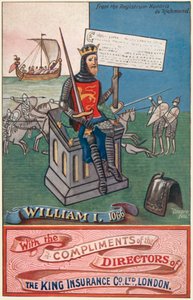 King William I by English School