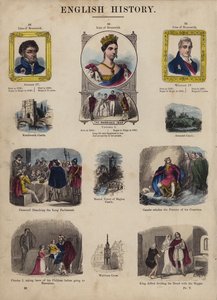 King and Queens of England by English School