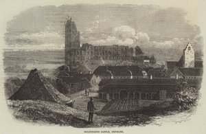 Koldinghus Castle, Denmark (engraving) by English School