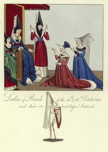 Ladies of rank of the 15th and 16th Centuries by English School