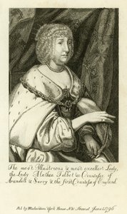 Lady Alathea Talbot by English School