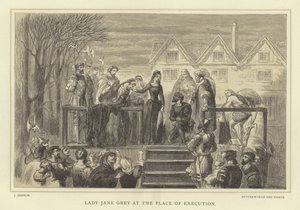 Lady Jane Grey at the Place of Execution