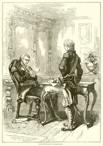 Lafayette and Washington by English School
