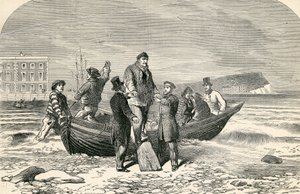 Landing of Louis Phillipe in England, 19th Century by English School