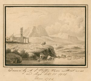 Landscape by English School