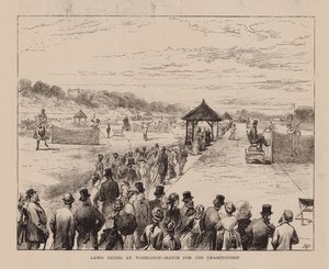 Lawn Tennis at Wimbledon, Match for the Championship by English School