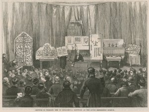 Lecture to working men on ornamental ironwork at the South Kensington Museum by English School