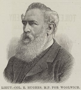 Lieutenant-Colonel E Hughes, MP for Woolwich by English School