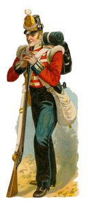 Light Infantryman time of George IV by English School