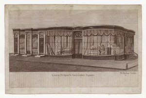 Linen Draper, Gedges, Trade Card by English School