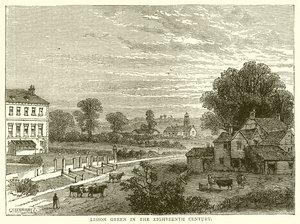 Lisson Green in the Eighteenth Century by English School