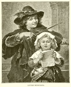 Little Musicians by English School